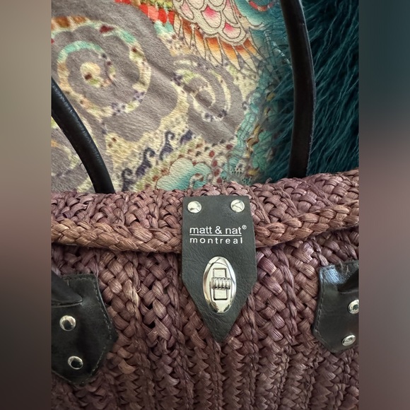 Matt + Nat brown woven purse - Picture 2 of 8